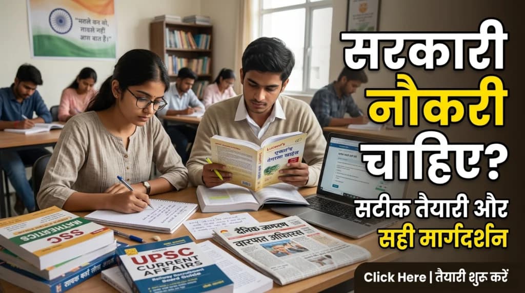Coaching के बिना Government Job की तैयारी कैसे करें? — Complete Self Study Guide 2025
