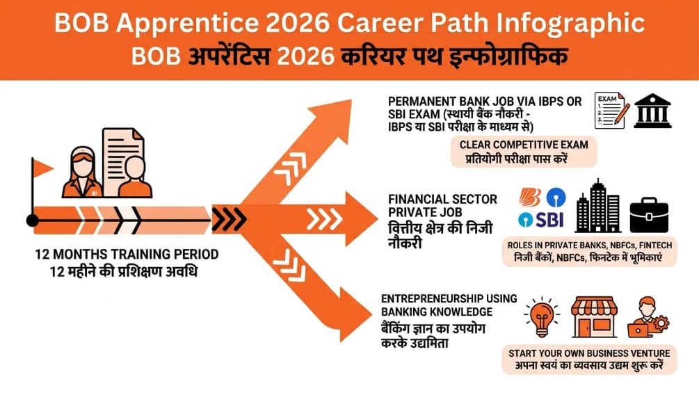 Bank of Baroda Apprentice Recruitment 2026 Amazing मौका, Apply Shuru Ho Gaya