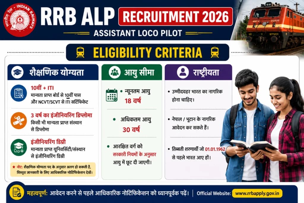 Railway ALP Eligibility Criteria