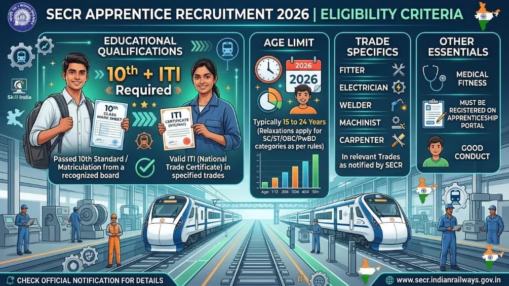 SECR Apprentice Recruitment 2026 Selection Process