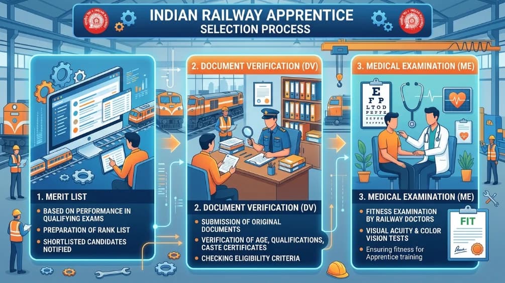 SECR Apprentice Recruitment 2026 — 1191 Posts, No Written Exam, Last Date 11 June