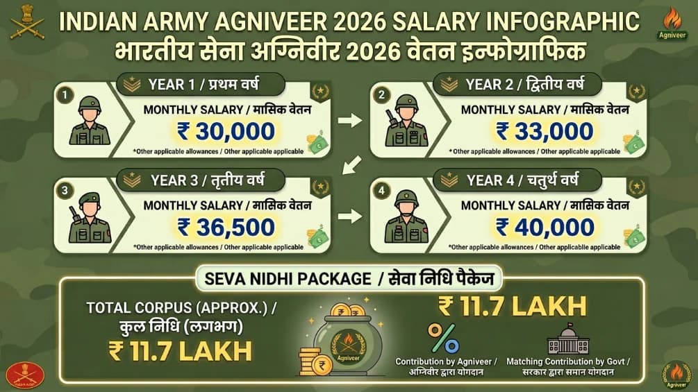 Indian Army Agniveer Admit Card 2026 जारी – Fast Direct Link से CCE Hall Ticket Download करें
