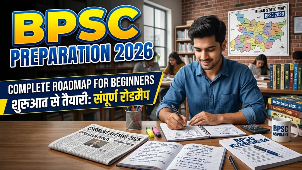 BPSC Preparation 2026 70वीं CCE की तैयारी कैसे करें — Subject Wise Strategy, Books और Study Plan