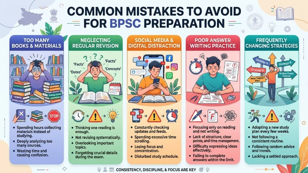 BPSC Preparation 2026 70वीं CCE की तैयारी कैसे करें — Subject Wise Strategy, Books और Study Plan