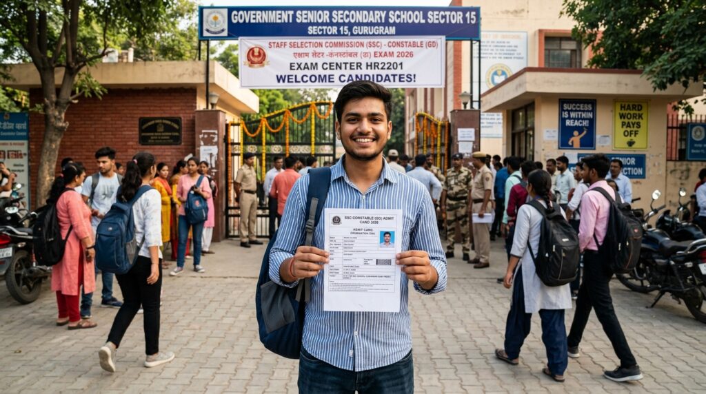 SSC GD Hall Ticket 2026