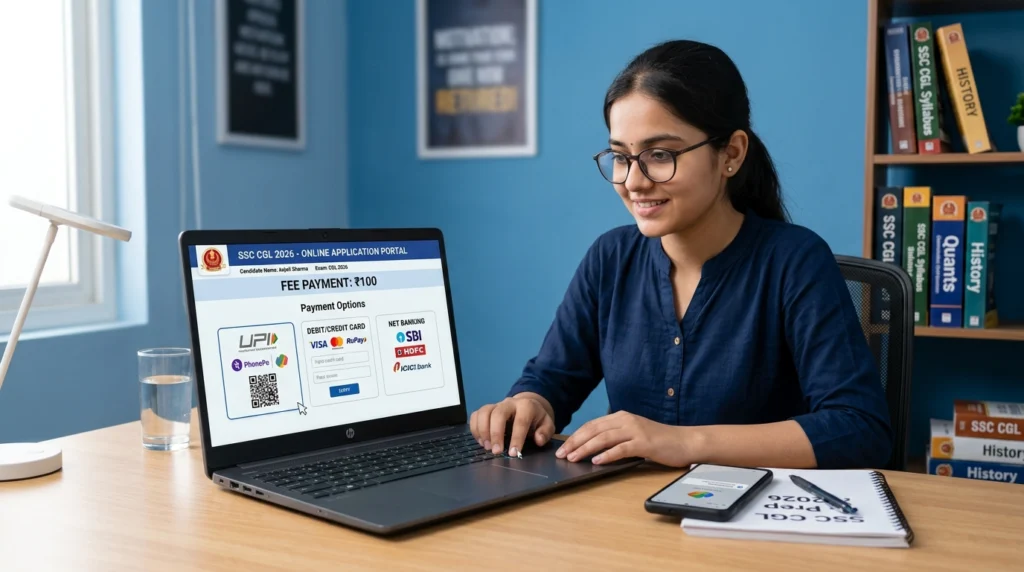SSC CGL 2026 Application Fee Payment